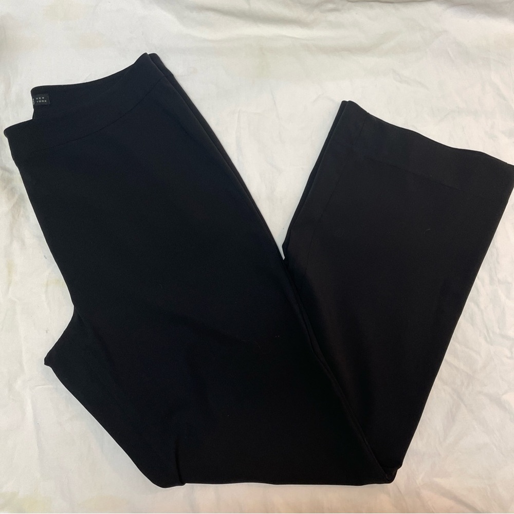 Lafayette‎ 148 New York Black Wool Straight Leg Pants
